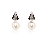 Pendientes Salvini Mujer in Oro blanco Diamante 0.04 Ct AOV03036 - AOV03036